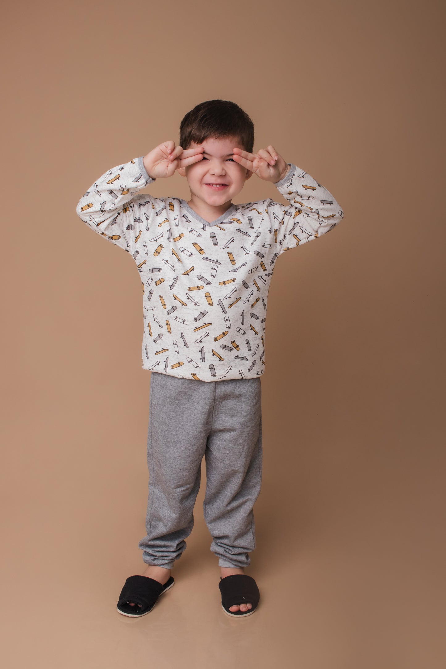 Pijama Infantil Flanelado