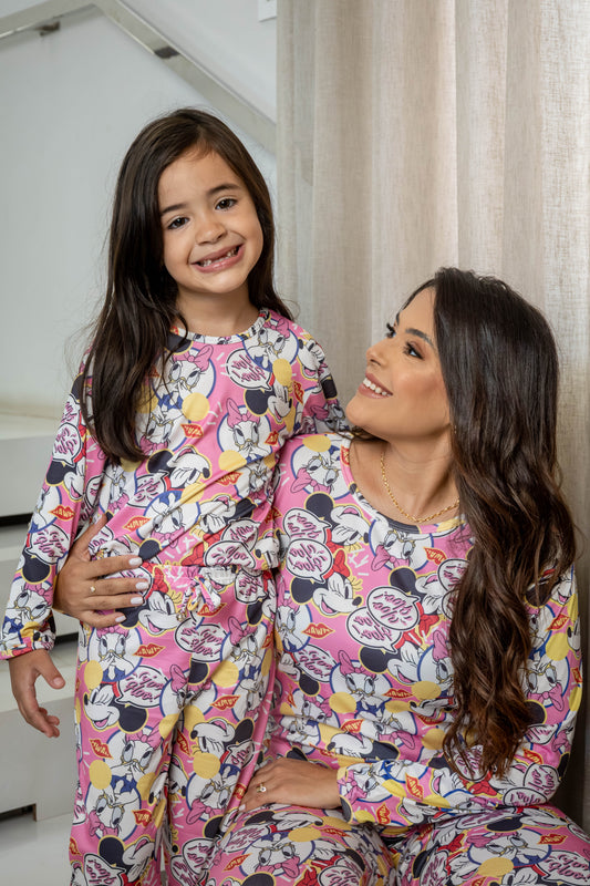 Pijama Feminino Longo