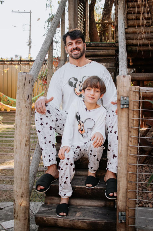 Pijama Masculino Longo Malha Suede