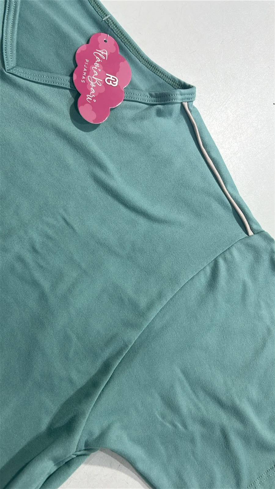 Pijama Masculino Manga Com Short - COM VIES NO OMBRO