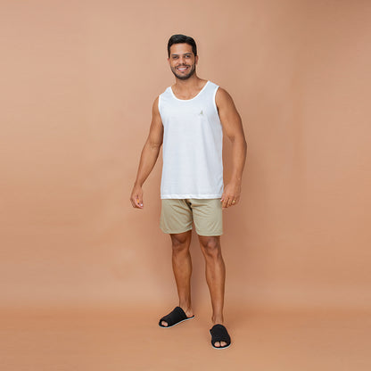 Pijama Masculino Regata - Malha Poliester com Viscose