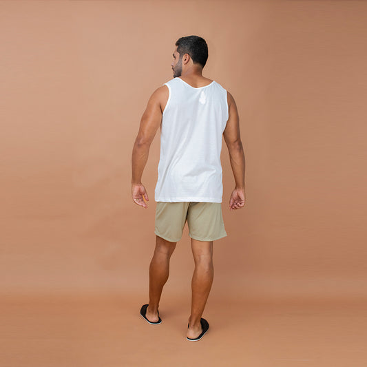 Pijama Masculino Regata - Malha Poliester com Viscose