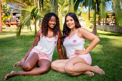 Pijama Alcinha Suede