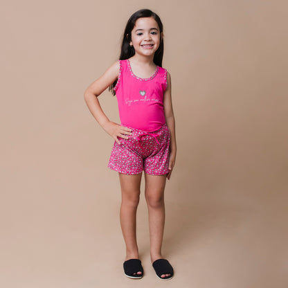 Pijama infantil  - Malha Suede