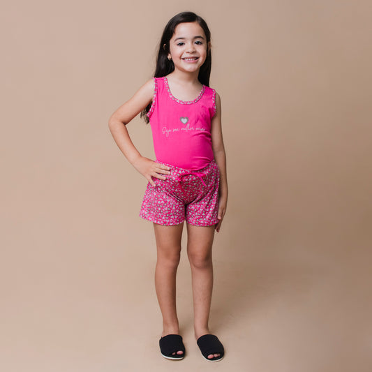 Pijama infantil  - Malha Suede