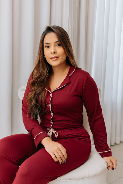 Pijama Americano Longo