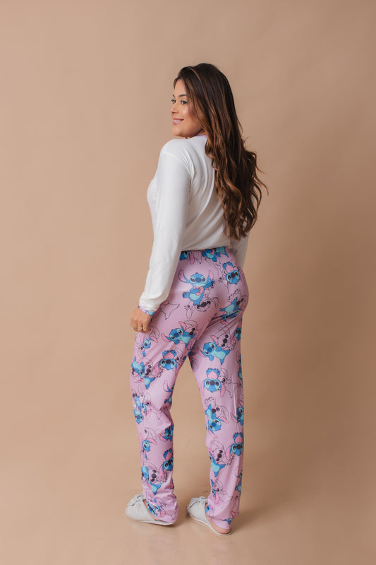 Pijama Feminino Longo - Malha Suede