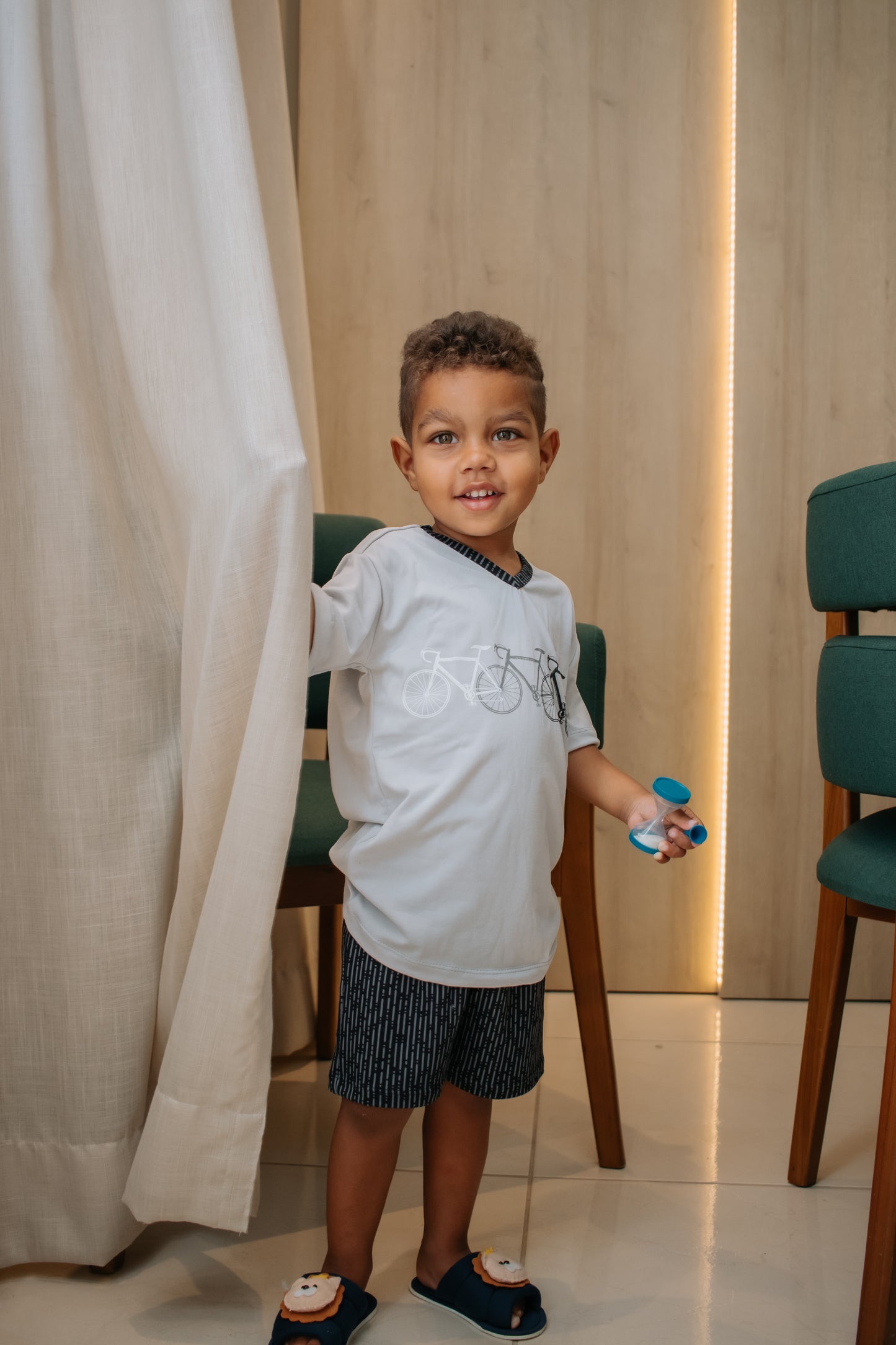 Pijama Masculino Infantil - Malha Suede