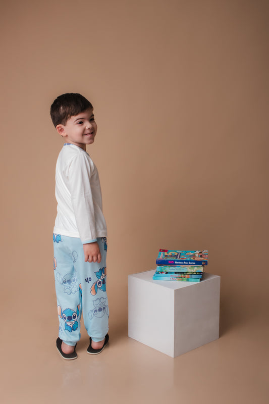 Pijama Masculino Infantil Longo