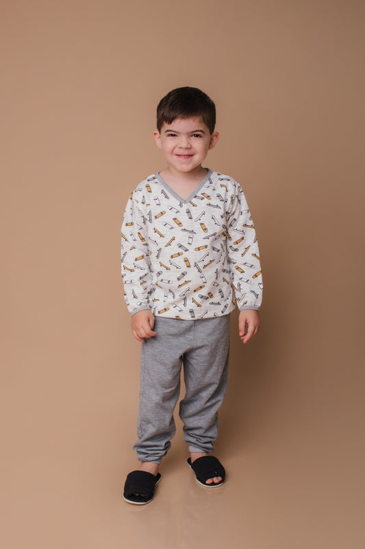 Pijama Infantil Flanelado