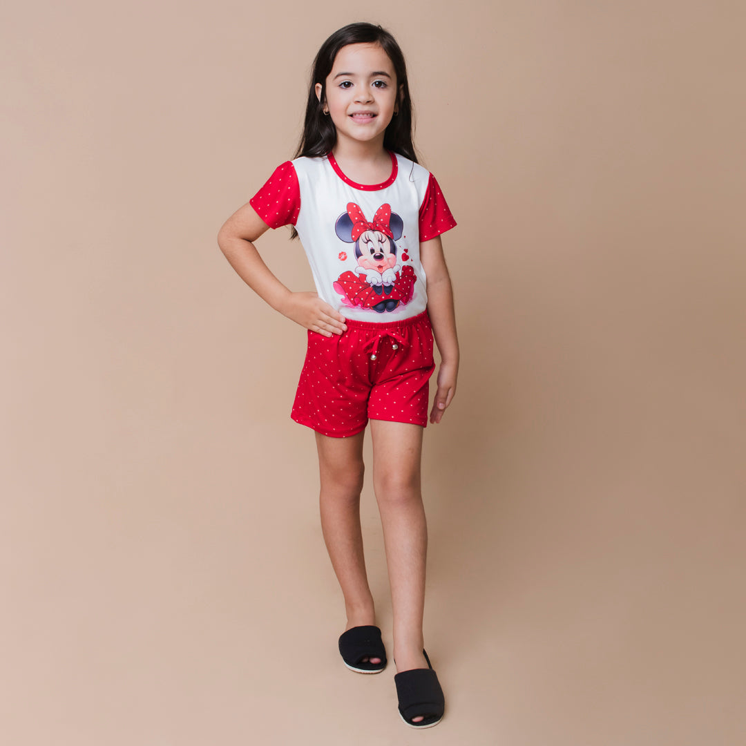 Pijama infantil Manga com Short