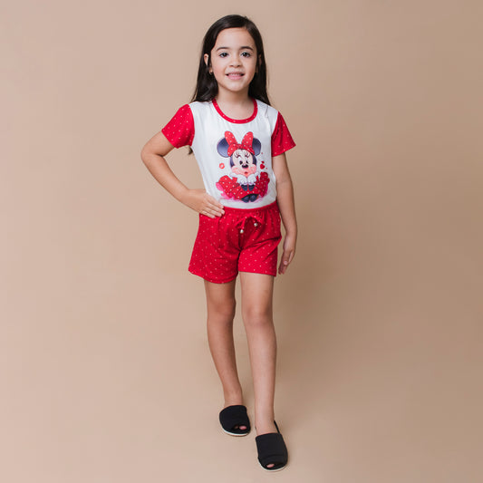 Pijama infantil Manga com Short